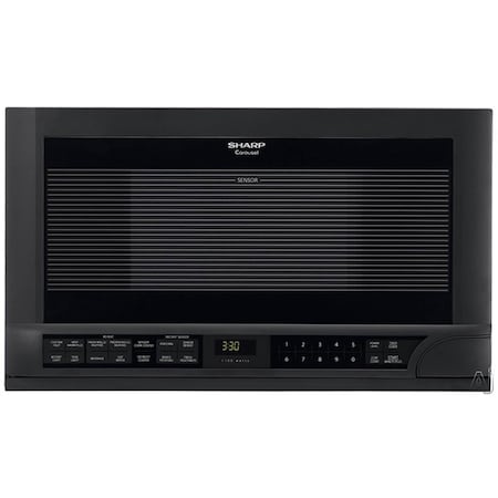 Sharp 1.5 Cu Ft. Over The Counter Microwave - Black SH15353